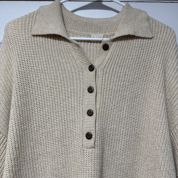 Altar'd State Beige Tunic Sweater - Picture 5 of 10